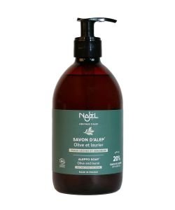 Savon d'Alep liquide 20% HBL, 500 ml